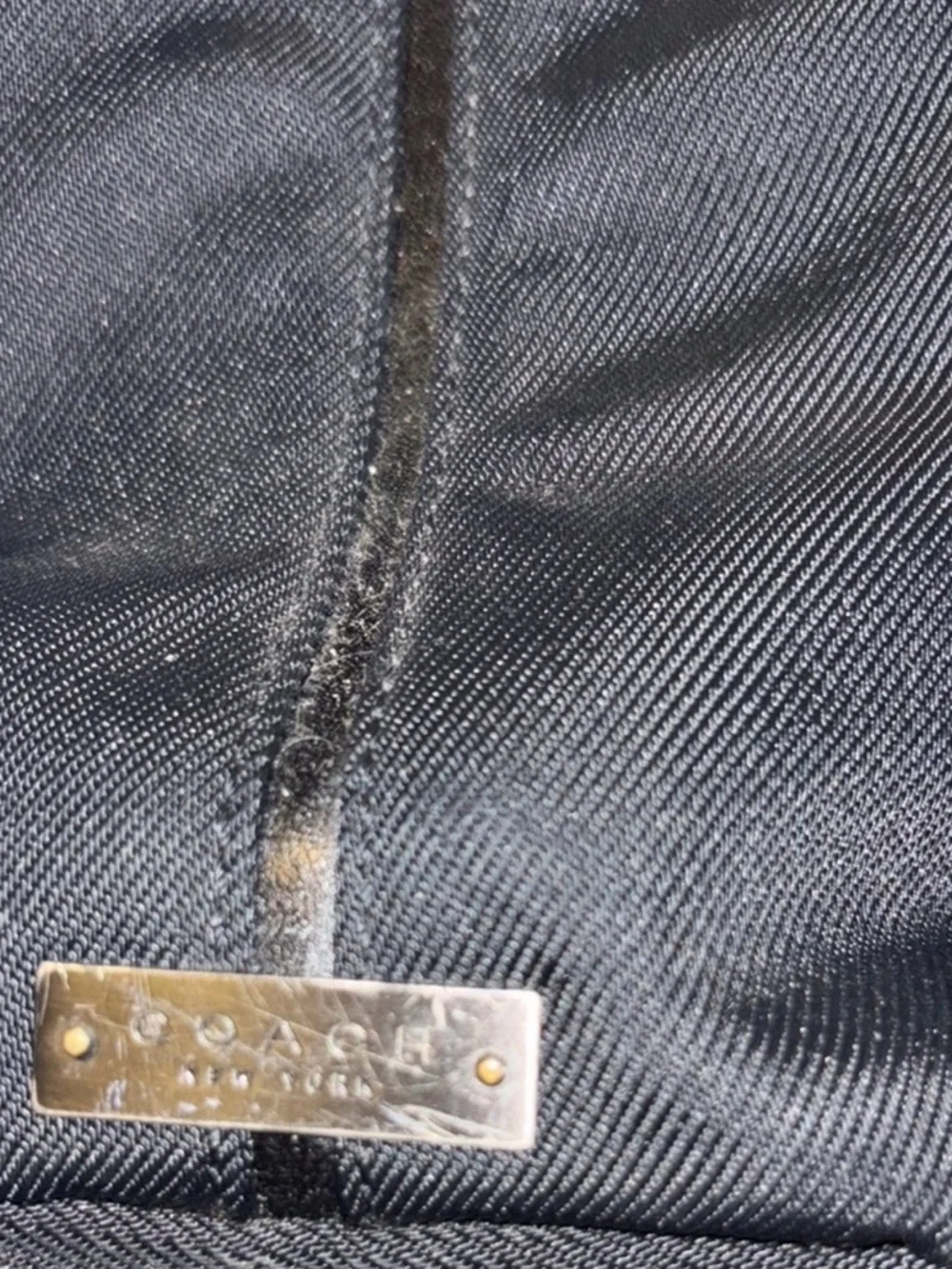 Coach Black Tote Bag with Leather Handles - Picture 10 of 10